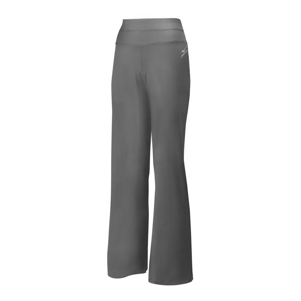 Pantalones Mizuno Elite 9 Long Mujer Gris Outlet RPIH-49752